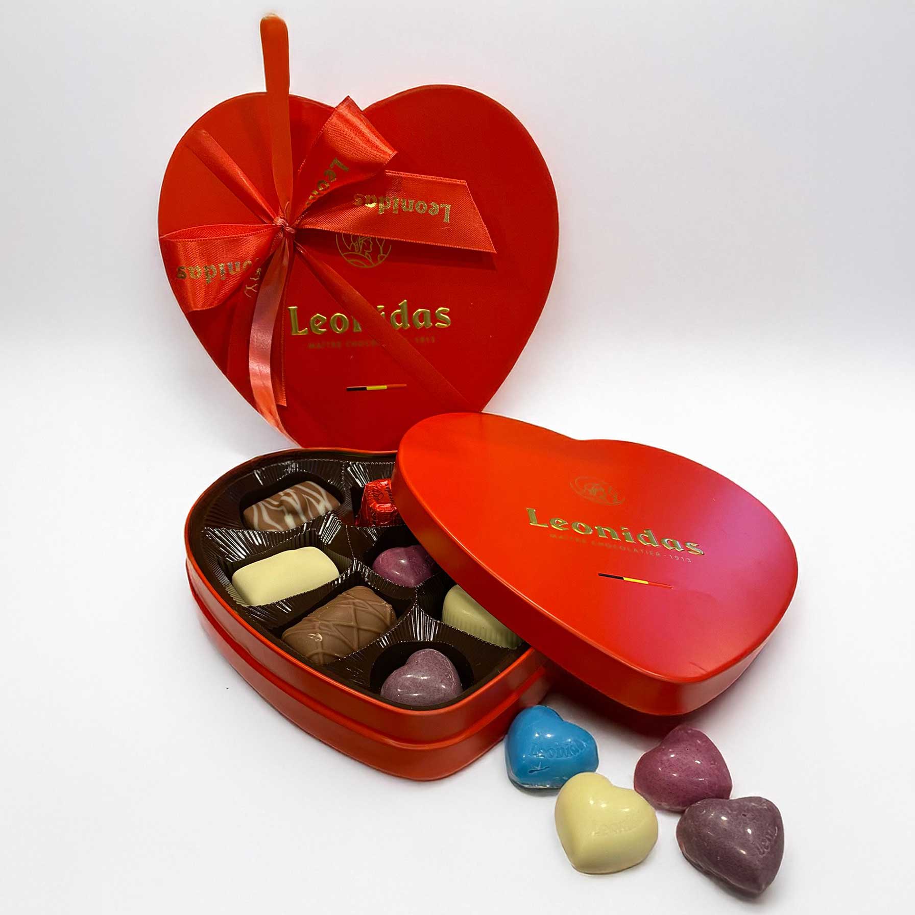 Valentinstag Aktion - Belgische Pralinen von Leonidas in Herz-Box 1 Valentinstag Aktion - Belgische Pralinen von Leonidas in Herz-Box
