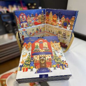 Belgische Pralinen und Schokoladen 11 Leonidas Adventskalender | 24 feinste belgische Pralinenen ohne Alkohol, ideal als Geschenk